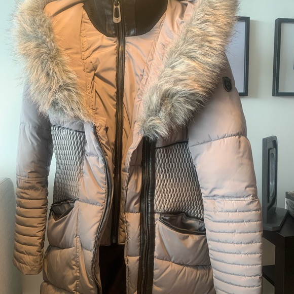 Noise Grey Gigi Long-Length Parka - Picture 2 of 4